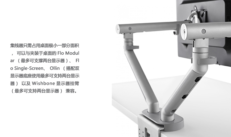 Flo 台面显示屏支架、HY-A2246产品详情|显示器支架|办公辅件|办公家具