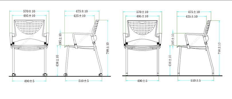 LUNA、HY-E1017产品详情|塑料培训椅|培训家具|办公家具