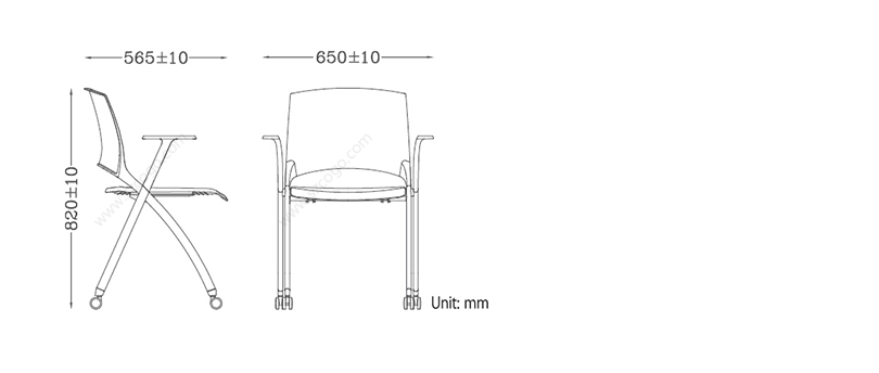 X-chair、HY-E1020产品详情|折叠培训椅|培训家具|办公家具