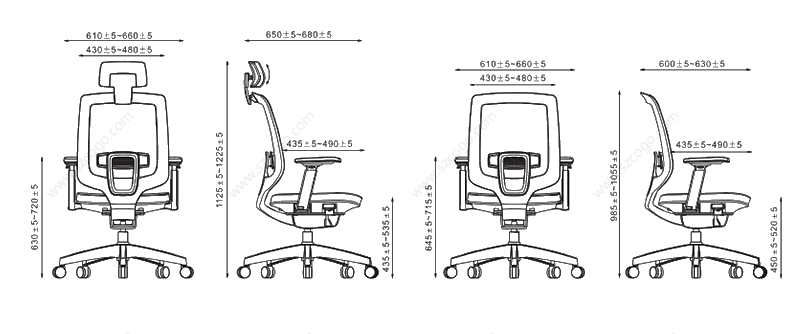 Pi & Parker、HY-E1060产品详情|网布大班椅|办公椅|办公家具